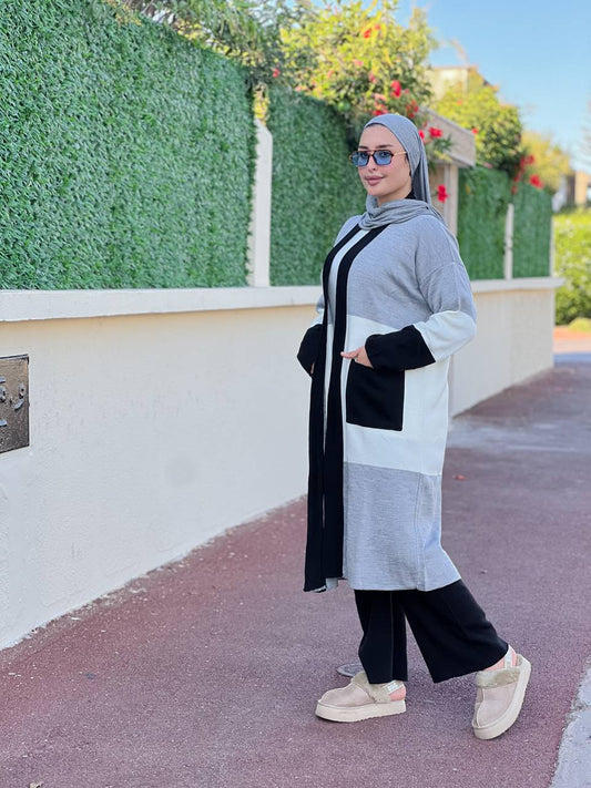 🦋اونصومبل طويل شتوي غايه في الاناقة💃💎