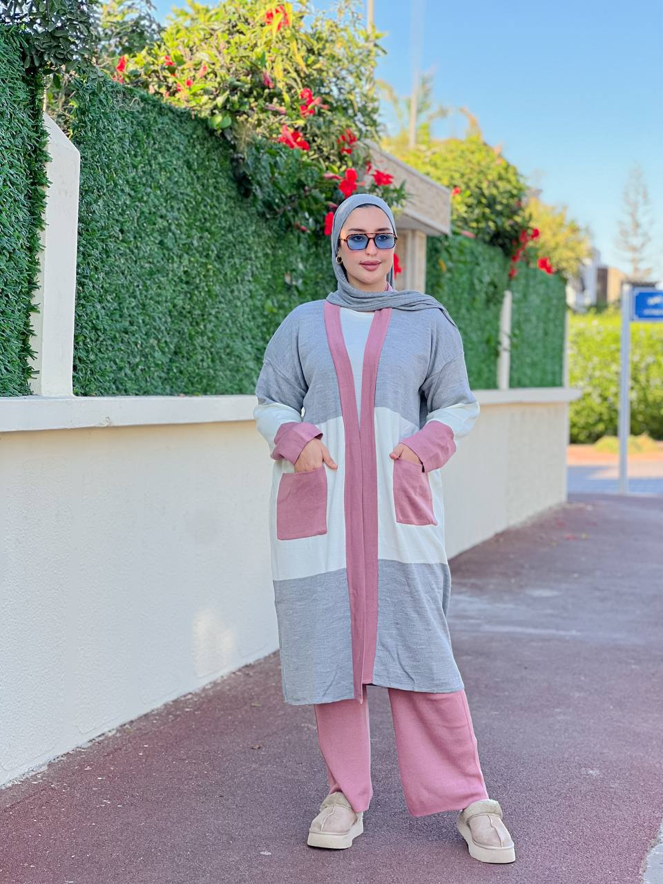 🦋اونصومبل طويل شتوي غايه في الاناقة💃💎
